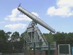 Historic Brachymedial Telescope in Rathenow
